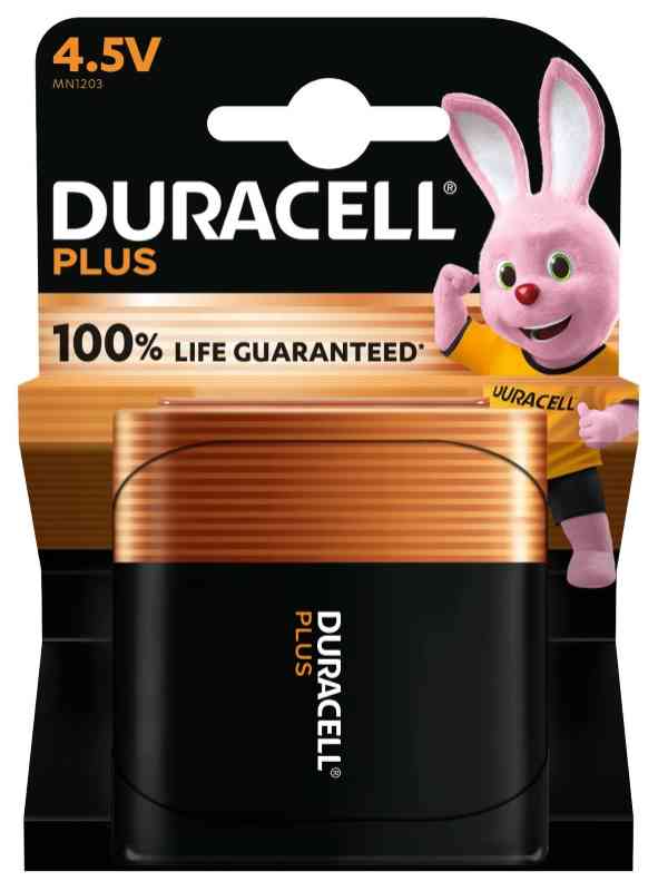 PILA PIATTA ALCALINA PLUS (MN1203) DURACELL