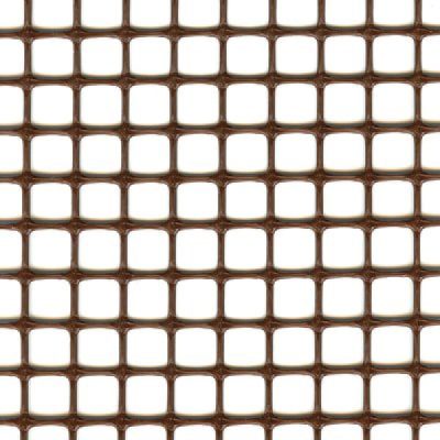 RETE QUADRA 1X5 MAGLIA 10X10 MARRONE