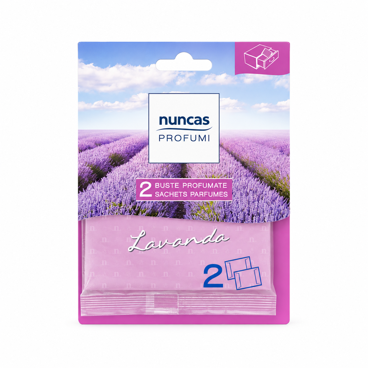 BUSTA PROFUMATA CASSETTI ASSORT CON EXP 2 BUSTE - LAVANDA