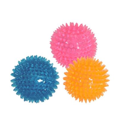 Gioc.CANE - PALLA c/Punte -TPR- Squeaker Diam.90mm -