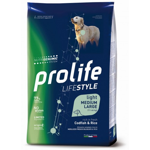PL DOG LS LIGHT CODFISH & R M/L 2.5K