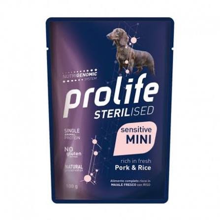 PL DOGW 100G ST PORK & RICE BUSTA