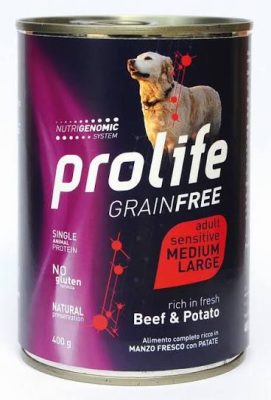 PL DOGW 400G GF BEEF & POTATO M/L