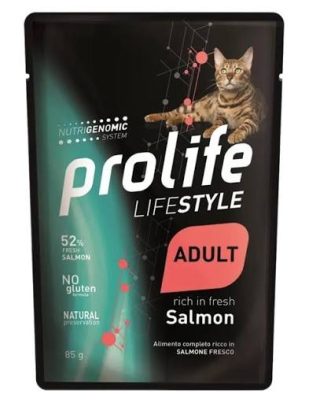 PL CATW 85G LS ADULT SALMON BUSTA