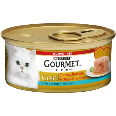 GOU.GOLD 85 GR. CUORE MORBIDO CON TONNO