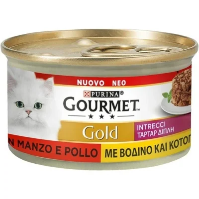 GOU.GOLD 85 GR. INTRECCI DI GUSTO POLLO E MANZO