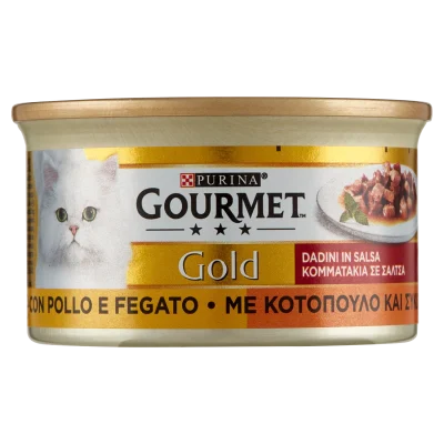 GOU.GOLD 85 GR.DADINI CON FEGATINI E POLLO