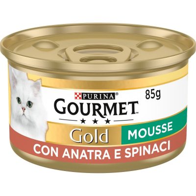GOU.GOLD 85 GR.MOUSSE ANATRA & SPINACI