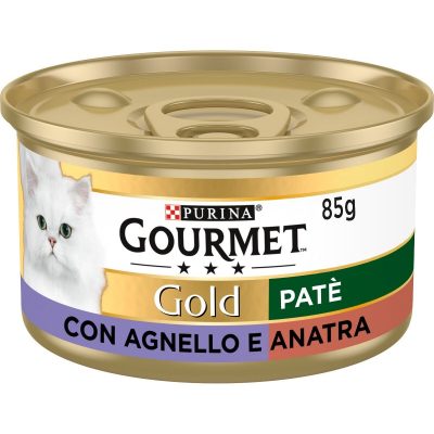 GOU.GOLD 85 GR.PATE' ANATRA DELIZIOSA E AGNELLO