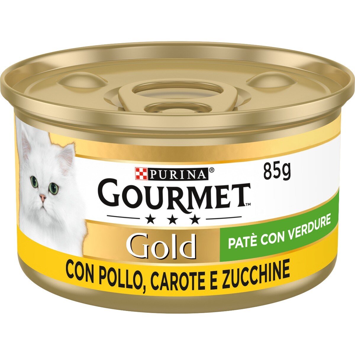 GOU.GOLD 85 GR.PATE' POL&CRT&ZUCC