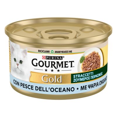 GOU.GOLD 85 GR.STRACCETTI CON PESCE DELL'OCEANO