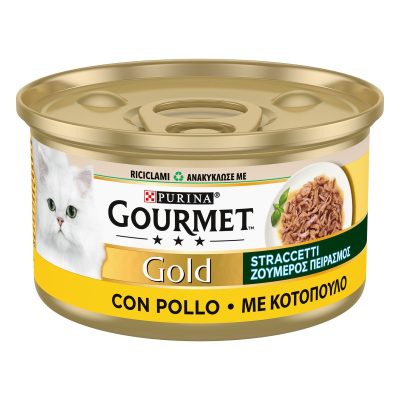 GOU.GOLD 85 GR.STRACCETTI CON POLLO