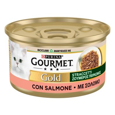 GOU.GOLD 85 GR.STRACCETTI CON SALMONE
