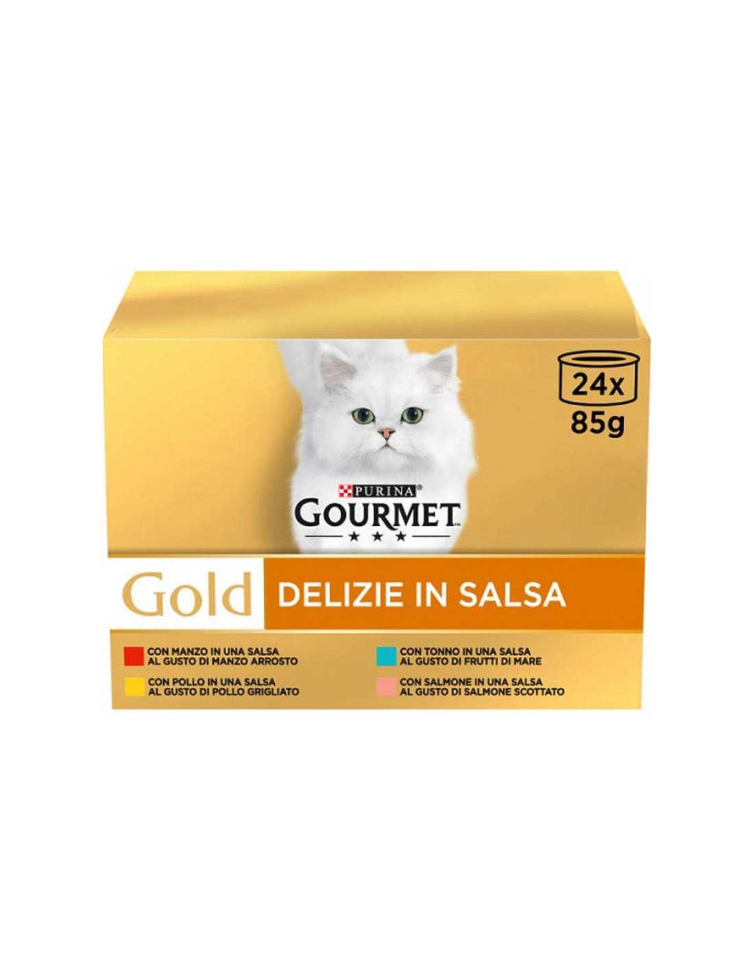 MULTIPACK GOU.GOLD DELIZIE 4(24X85GR)