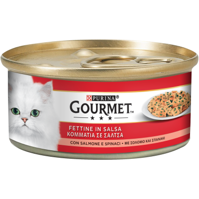 GOU.LATT.195G FETTINE CON SPINACI CON SALMONE