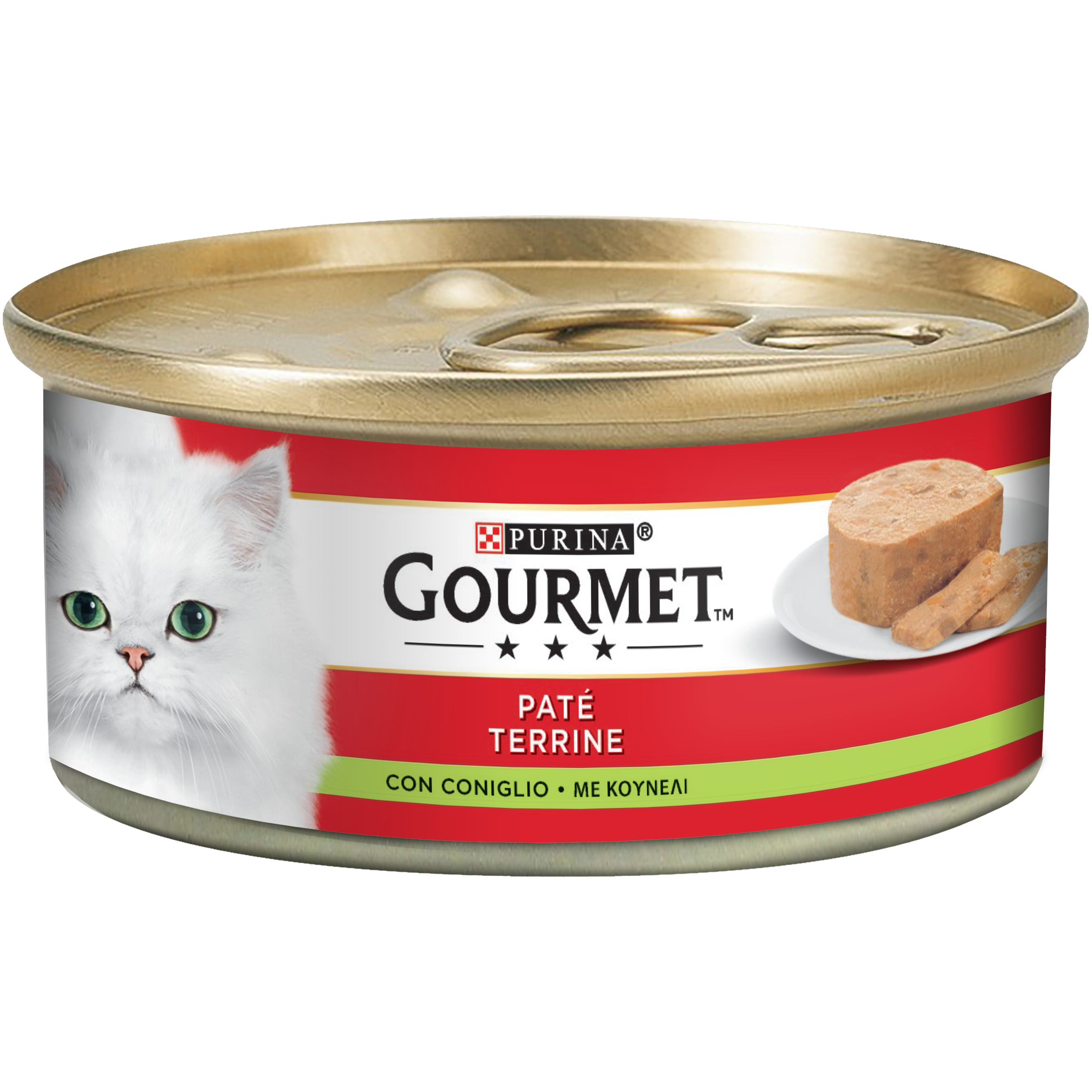 GOU.LATT.195G PATE' CON CONIGLIO