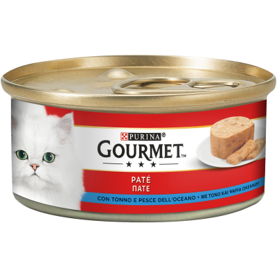 GOU.LATT.195G PATE' CON TONNO E NASELLO