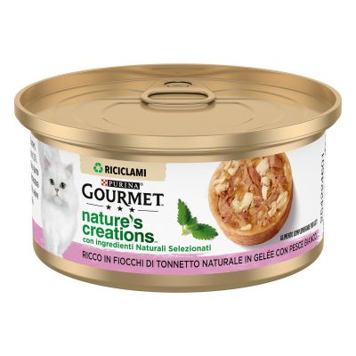 GOURMET NATURE'S CREATIONS FIOCCHI TONN NAT.C/PESCE B.