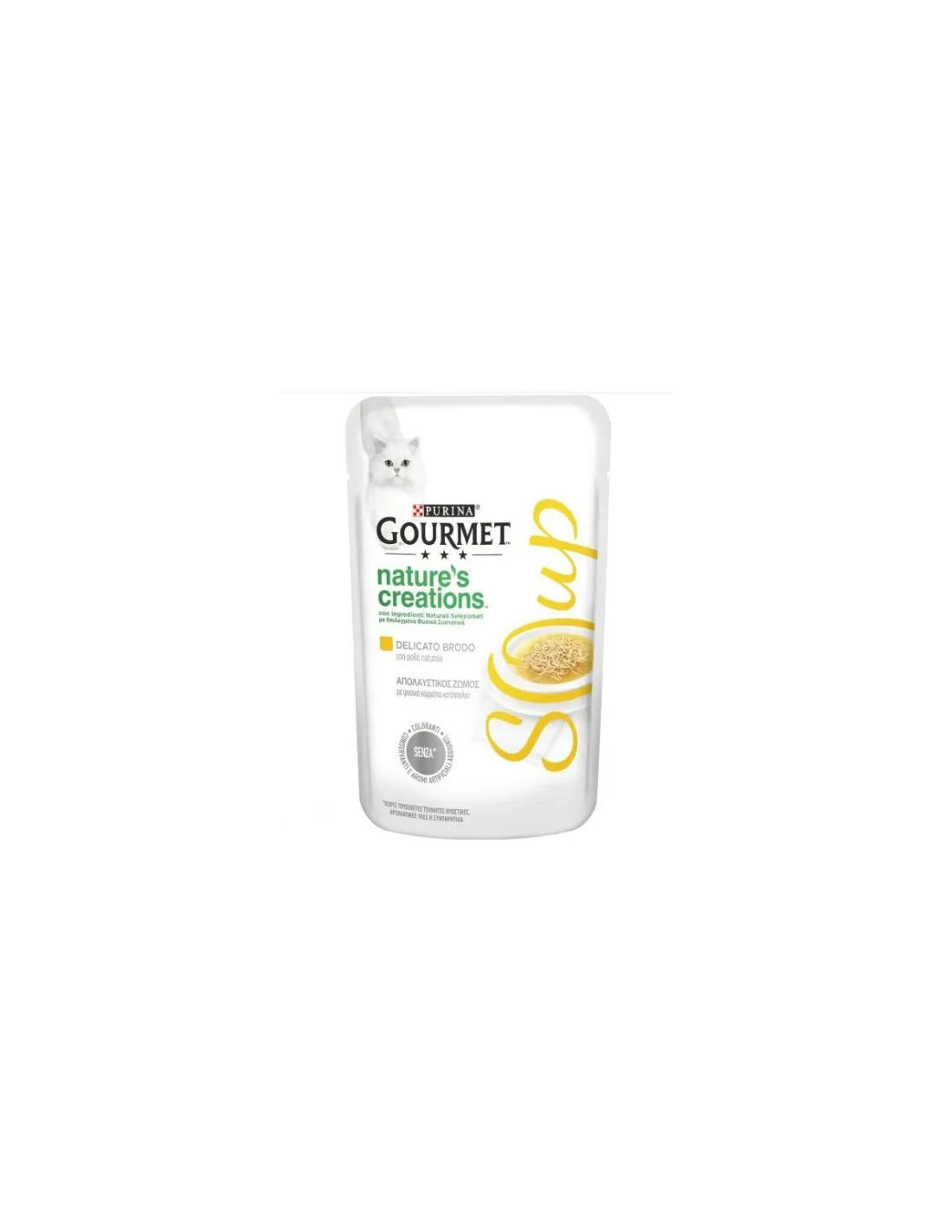 GOURMET NATURE'S CREATION SOUP POLLO 32X40GR