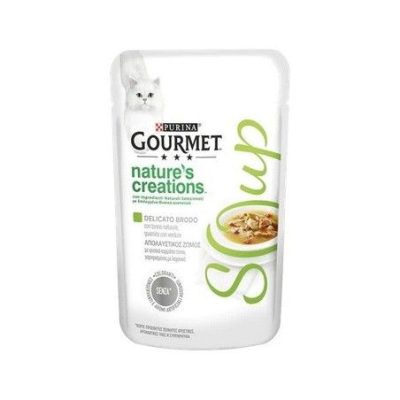 GOURMET NATURE'S CREATION SOUP TONNO E VERDURE 32X40GR