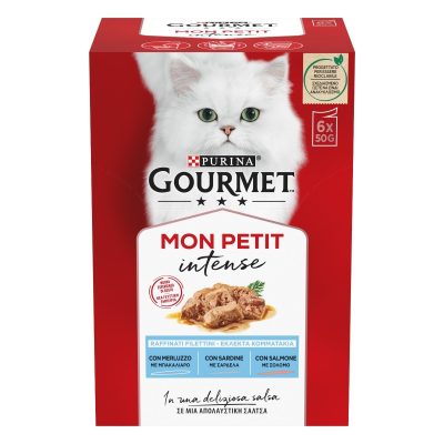 GOU. MON PETIT MERLUZZO/SARDINE/SALMONE 8X(6X50GR)