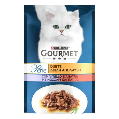 GOU.PERLE 26x85 GR. DUETTO VITELLO E ANATRA