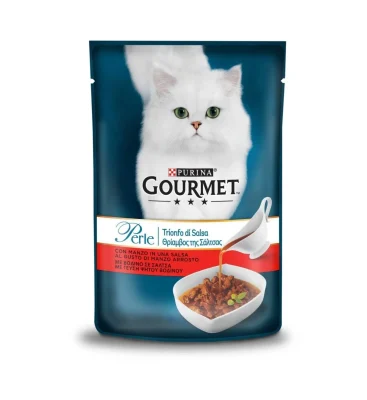 GOU.PERLE 26x85 GR. TRIONFO DI SALSA CON MANZO
