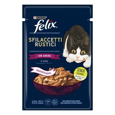 FELIX SFILACCETTI RUSTICI CON ANATRA 26X80GR