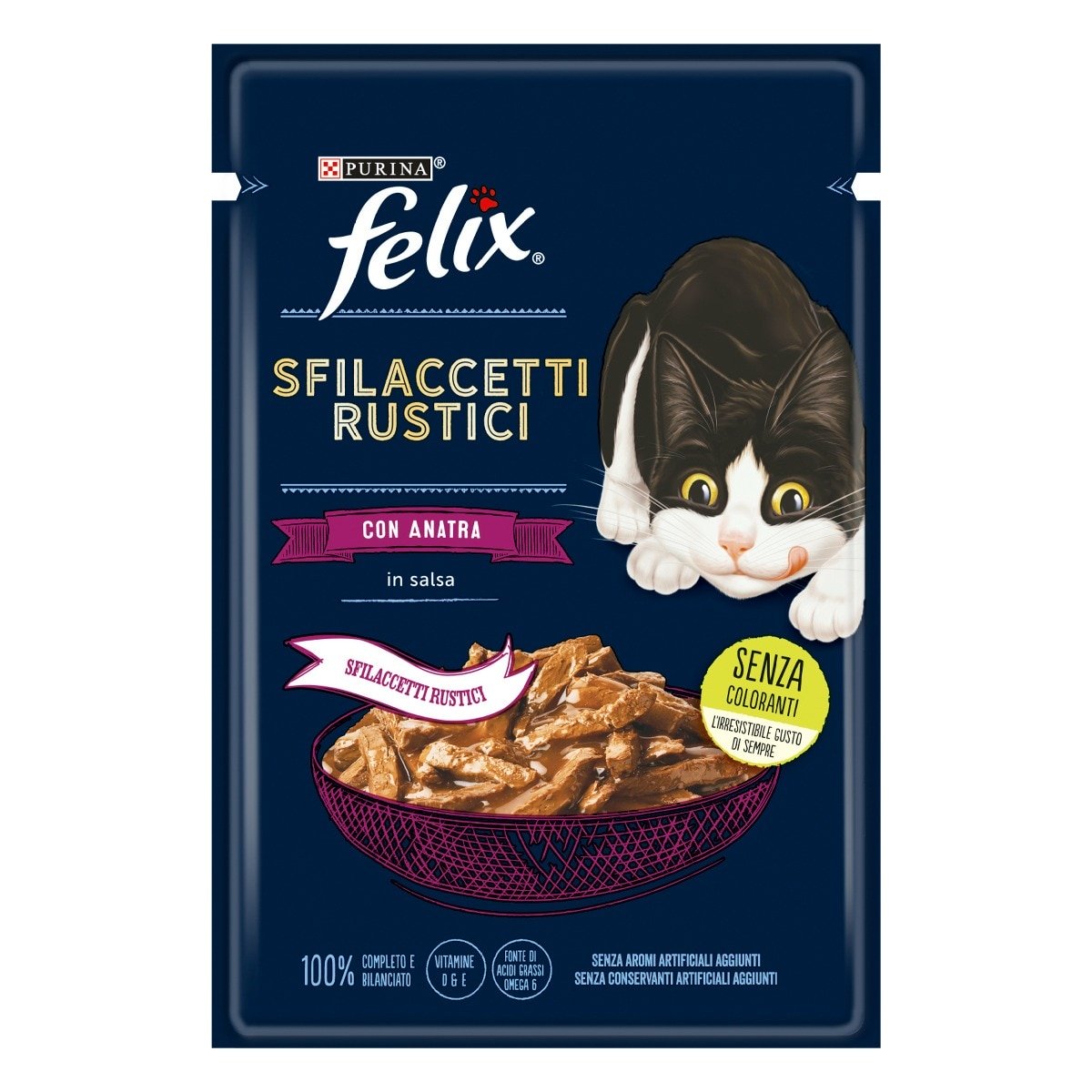 FELIX SFILACCETTI RUSTICI CON ANATRA 26X80GR