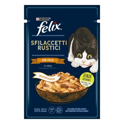 FELIX SFILACCETTI RUSTICI CON POLLO 26X80GR