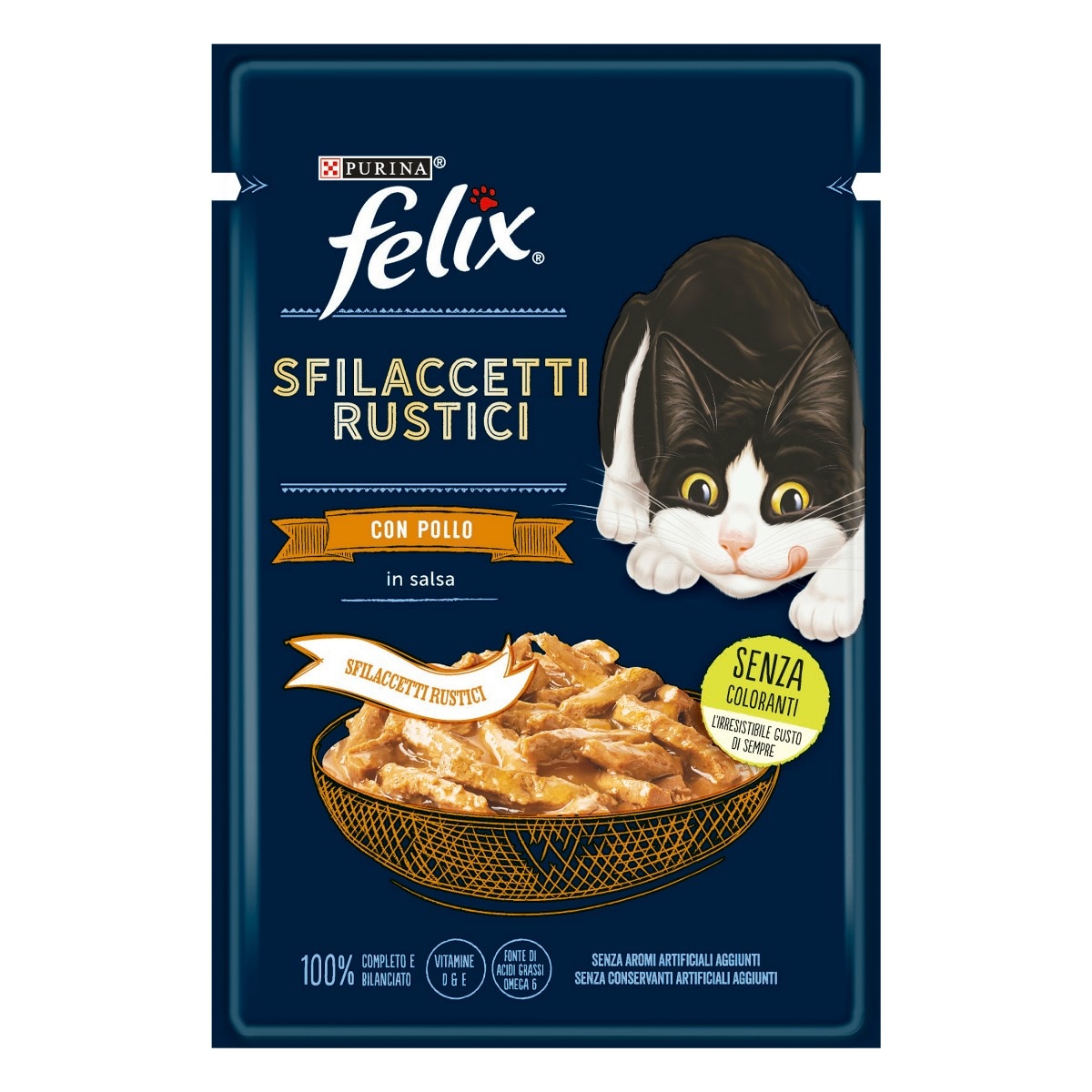 FELIX SFILACCETTI RUSTICI CON POLLO 26X80GR