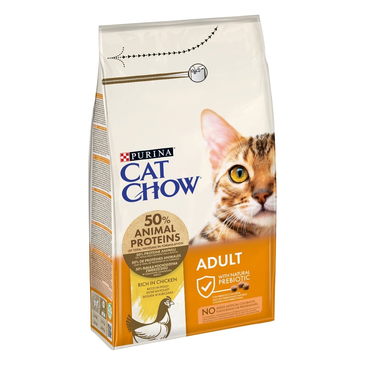 CAT CHOW ADULT POLLO 6x1,5 KG FLA