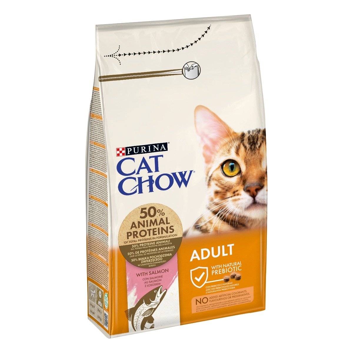 CAT CHOW ADULT SALMONE 6x1,5 KG F