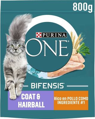 ONE CAT COAT&HAIRBALL POLLO 8X800