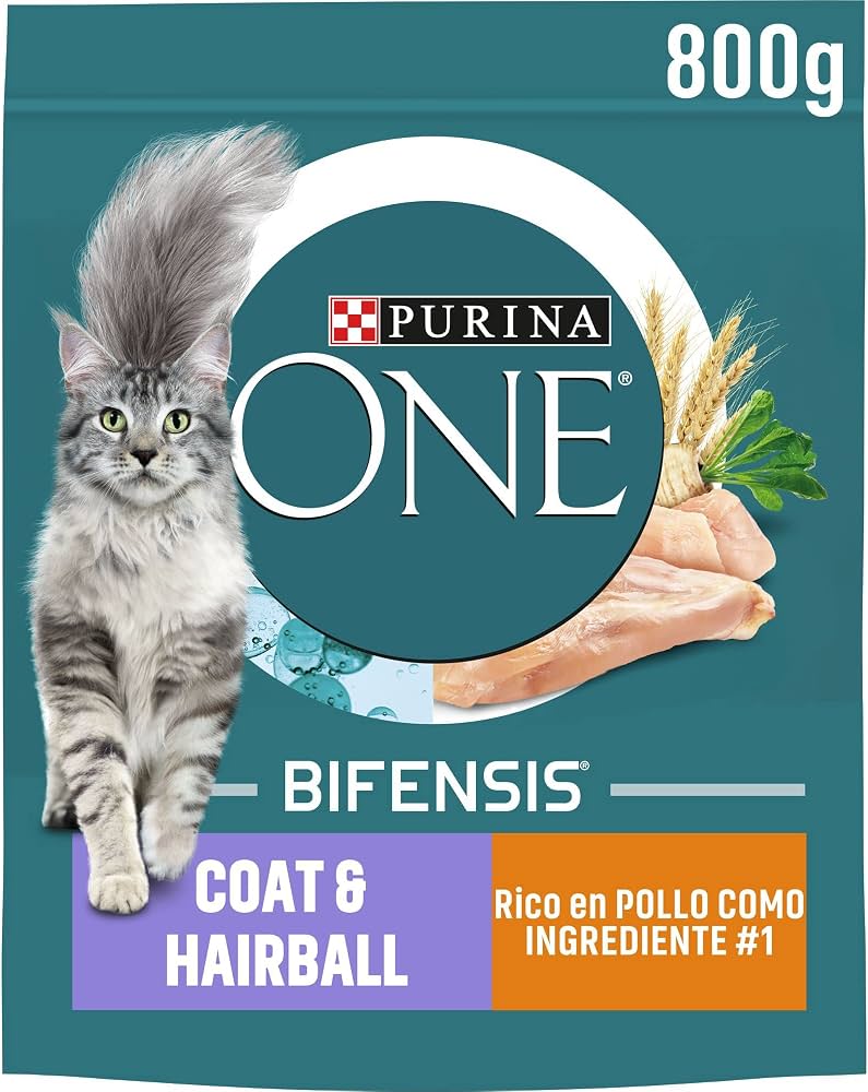 ONE CAT COAT&HAIRBALL POLLO 8X800