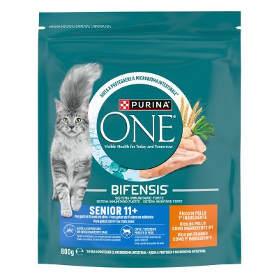 ONE CAT SENIOR 11+ POLLO 8X800gr