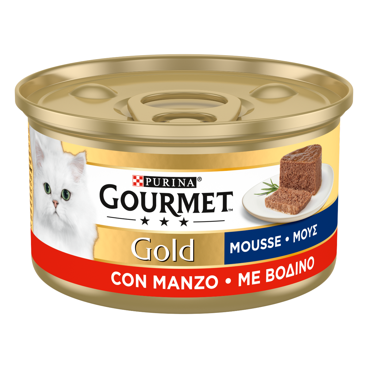 GOU.GOLD 85 GR.MOUSSE CON MANZO P