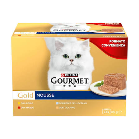 MULTIPACK GOU.GOLD MOUSSE 4(24X85