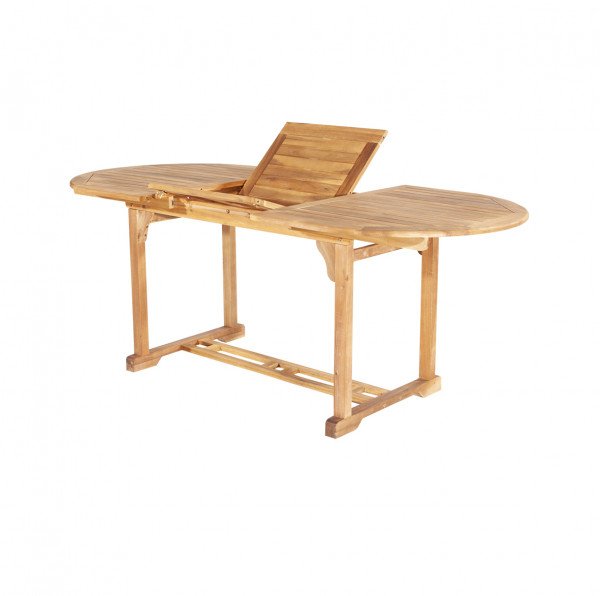 LINEA LEGNO GARDEN TAV.OVALE EXT.190/140X90X75