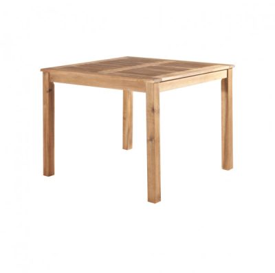 LINEA LEGNO GARDEN TAVOLO QUADRATO 80X80X75CM