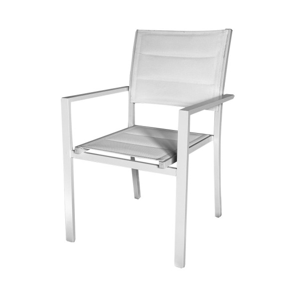 SEDIA SARDEGNA BIANCA 57X58XH.87CM