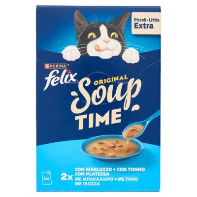 FELIX SOUP TIME FILETTI MERLUZZO, TONNO, PLATESSA
