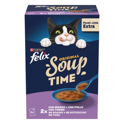 FELIX SOUP TIME SELEZIONI MANZO, POLLO, TONNO