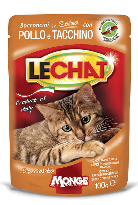 Lechat bocconcini pollo e tacchino 400gr