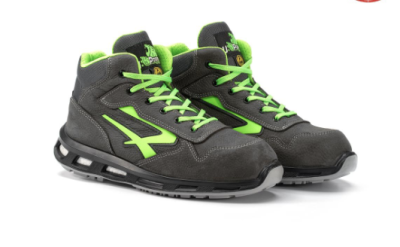 SCARPE ALTA GRIGIO VERDE HUMMER TAGLIA 44