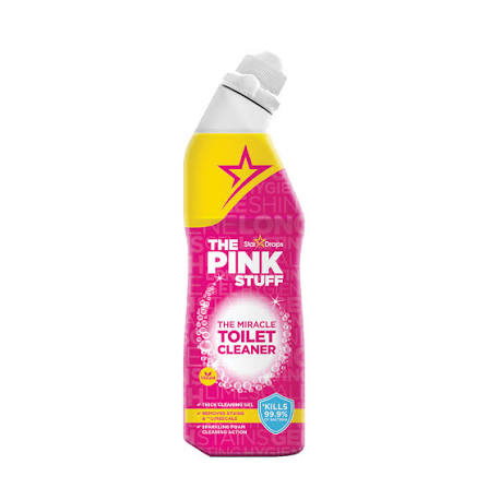 TOILET CLEANER GEL 750ML PINK STUFF