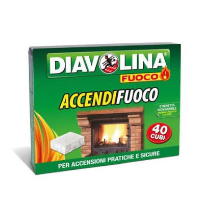 DIAVOLINA ACCENDIF. 40 CUBETTI