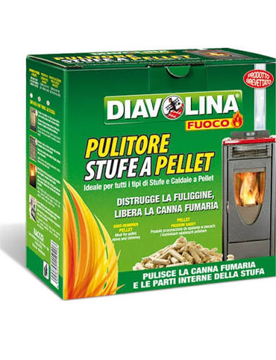 DIAVOLINA PELLET SPAZZACAMINO