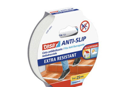 ANTI SLIP TRANSPARENT EPI 5M X 25MM