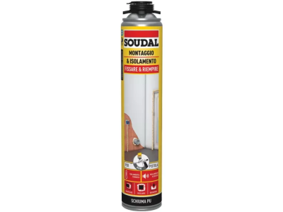 SCHIUMA MONTAGGIO & ISOLAMENTO PISTOLA CHAMPAGNE 750ML